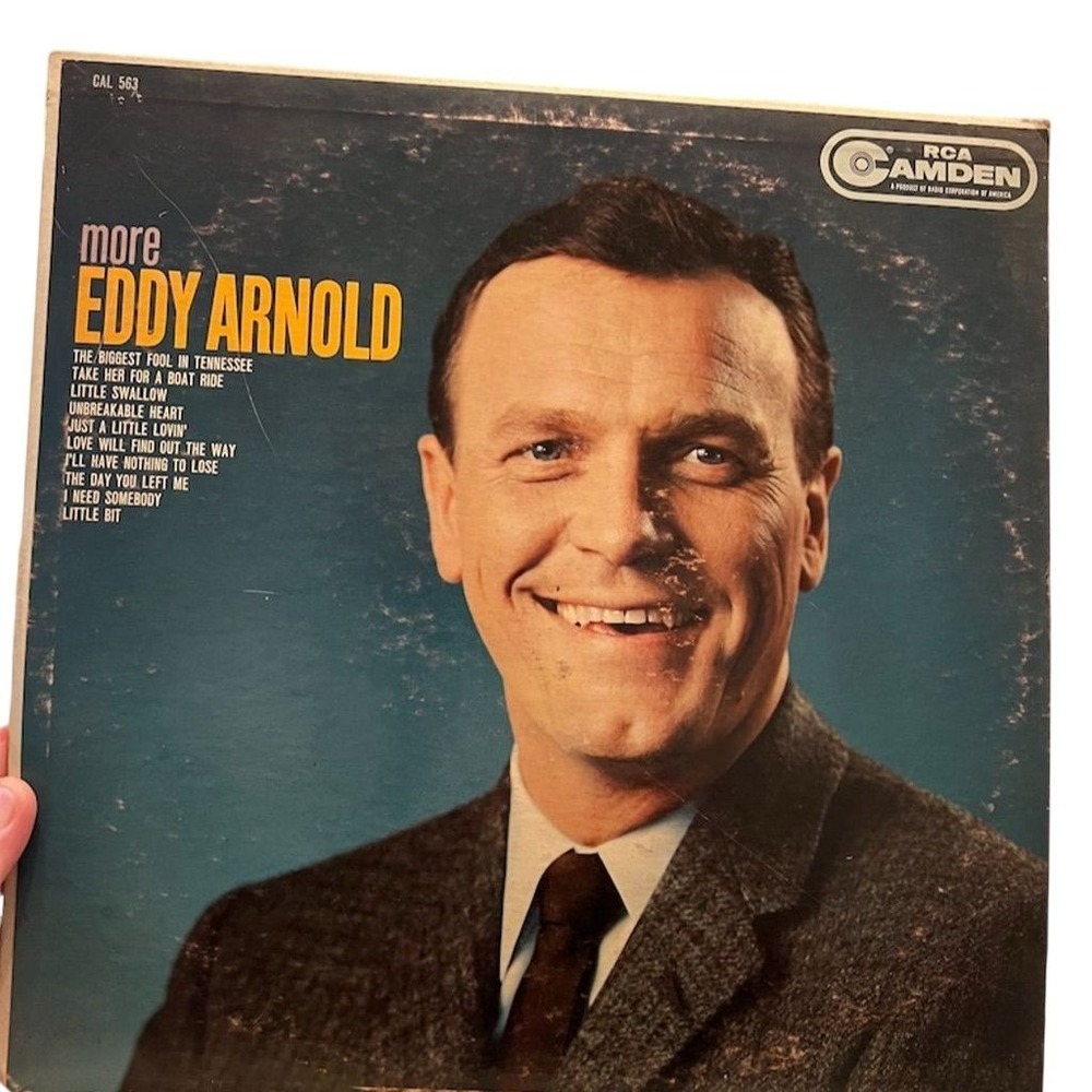 Eddy Arnold More Vinyl LP‎ 12" Country RCA Camden 1959 VG+ tested